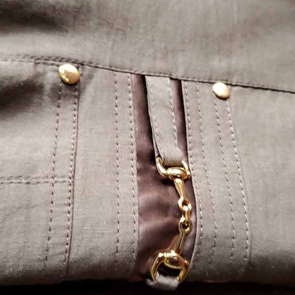 bebe size 4 Green Blazer - Picture 6 of 10